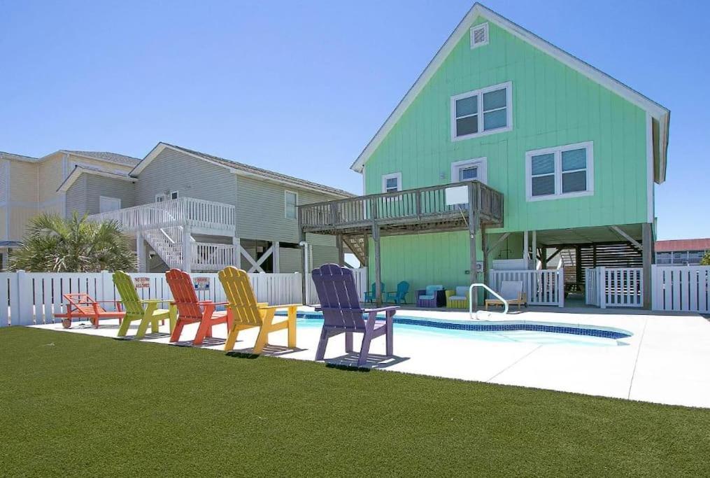 Pool Haven Ocean View Villa Oak Island Kültér fotó