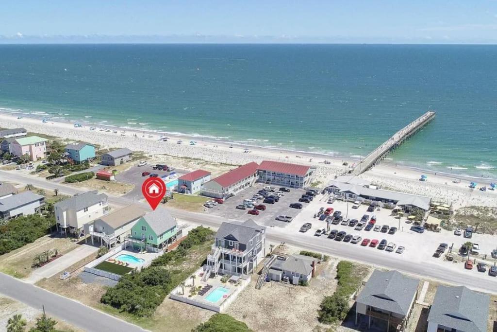 Pool Haven Ocean View Villa Oak Island Kültér fotó