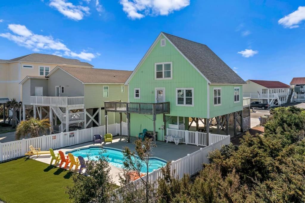 Pool Haven Ocean View Villa Oak Island Kültér fotó