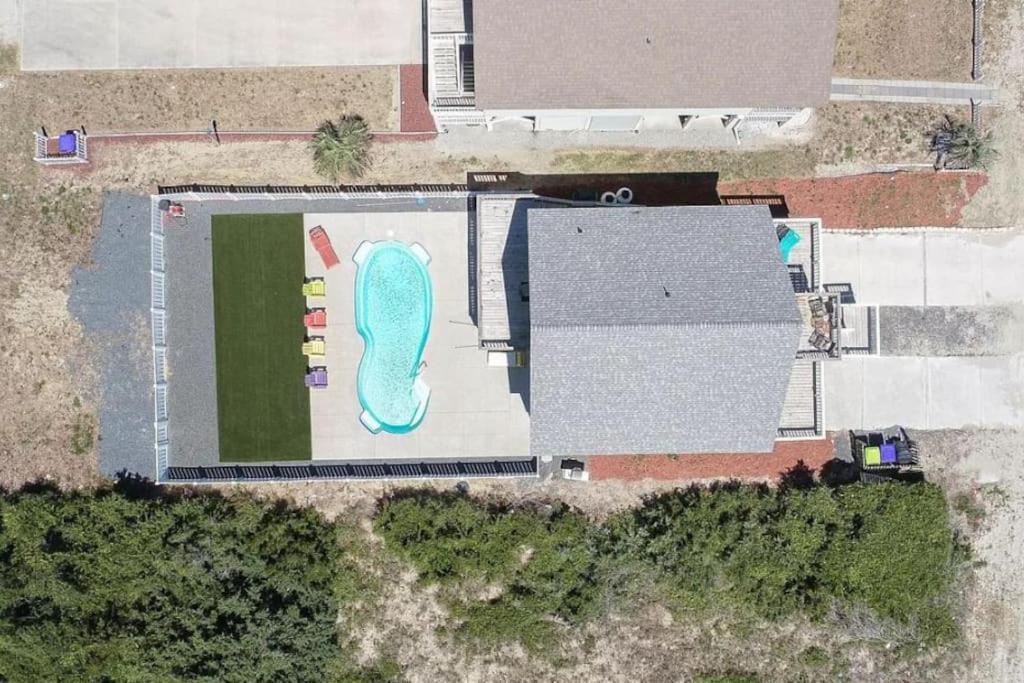 Pool Haven Ocean View Villa Oak Island Kültér fotó