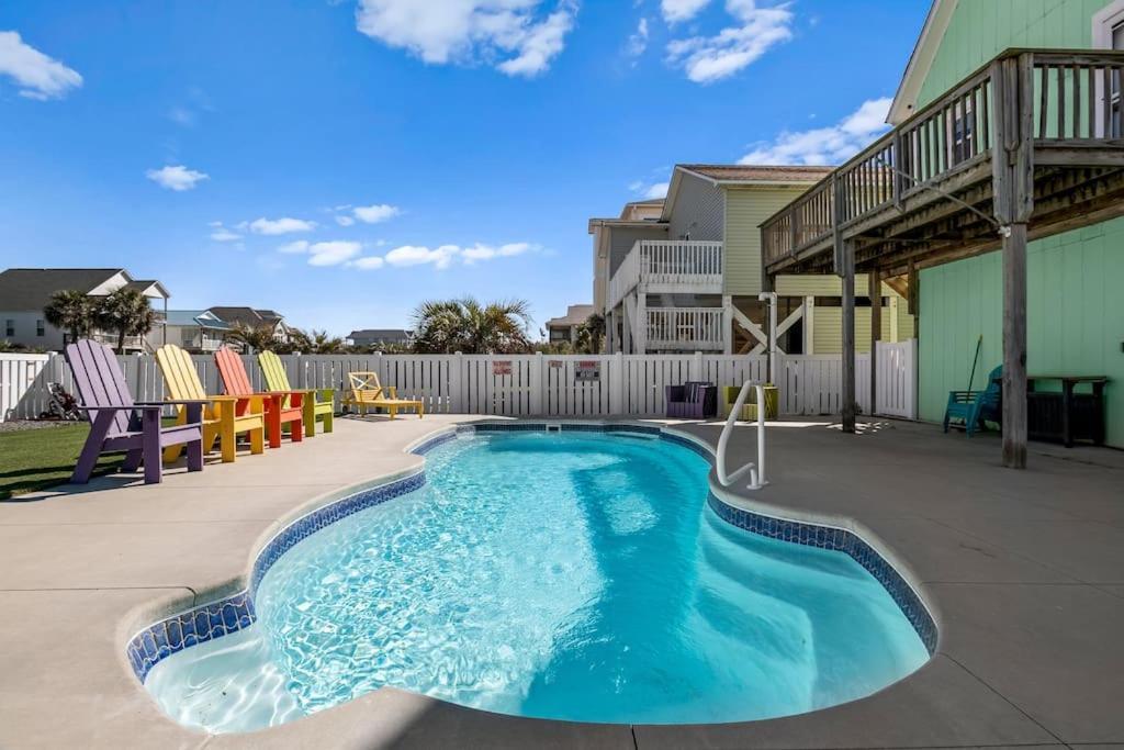 Pool Haven Ocean View Villa Oak Island Kültér fotó
